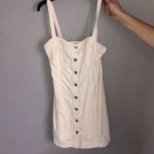 white tank top dress